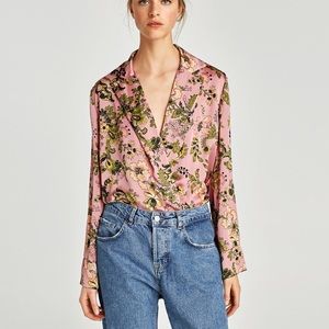 Zara bodysuit top
